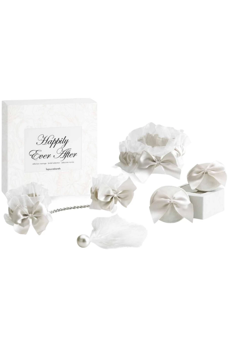 Bijoux Indiscrets Ivory Lingerie Set - Happily Ever After Edition