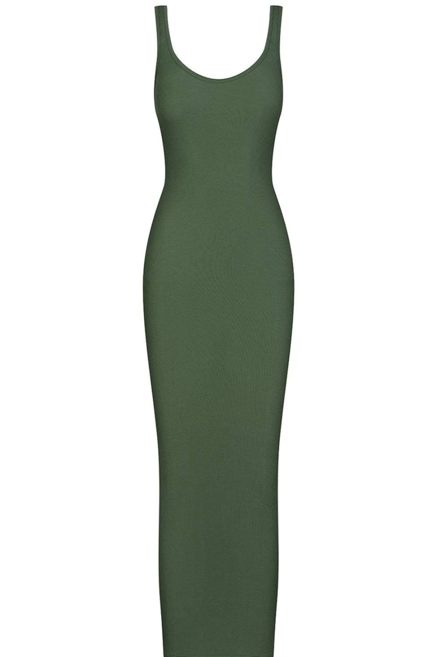Maison Close La Femme Amazone Khaki Long Dress for Women