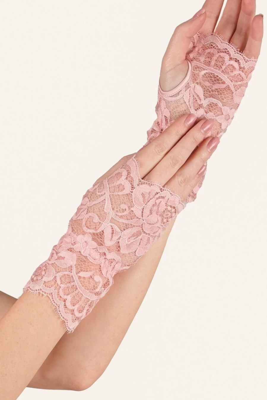 Prelude Marlene Pink Gloves - Size L-XL for Women, Soft & Comfortable Fashion Handwear