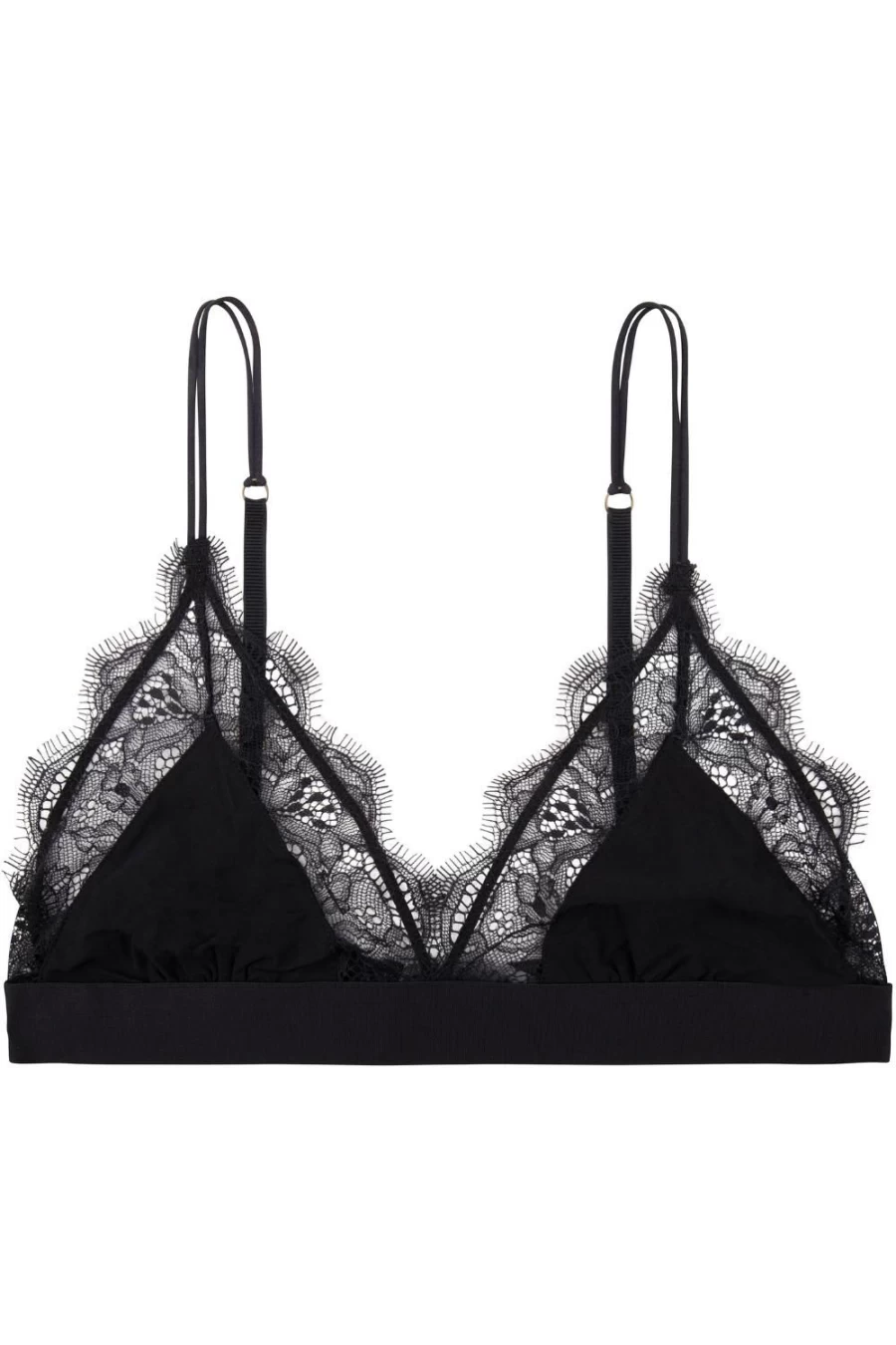 Love Stories Black Lace Unpadded Bralette - Comfortable & Stylish Bralette for Women