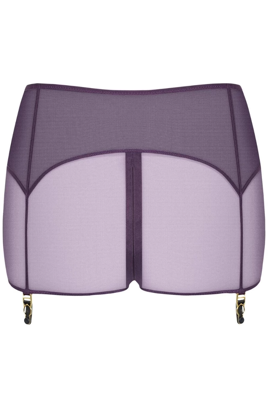 Maison Close Purple L'Amoureuse Zip Shorty - Stylish & Seductive Lingerie