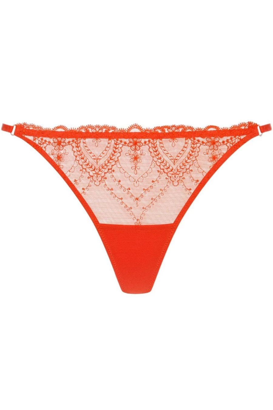 Mey Women's Mysterious Thong in Carnelian Orange - Comfortable & Stylish Underwear