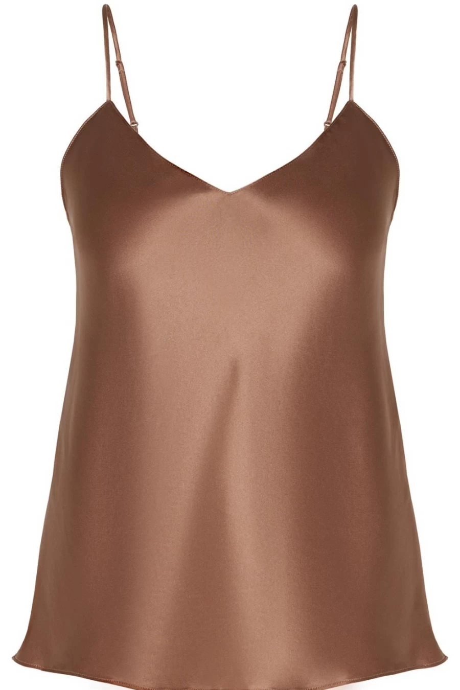 Simone Pérèle Dream Silk Camisole in Macchiato - Luxurious Women's Sleepwear