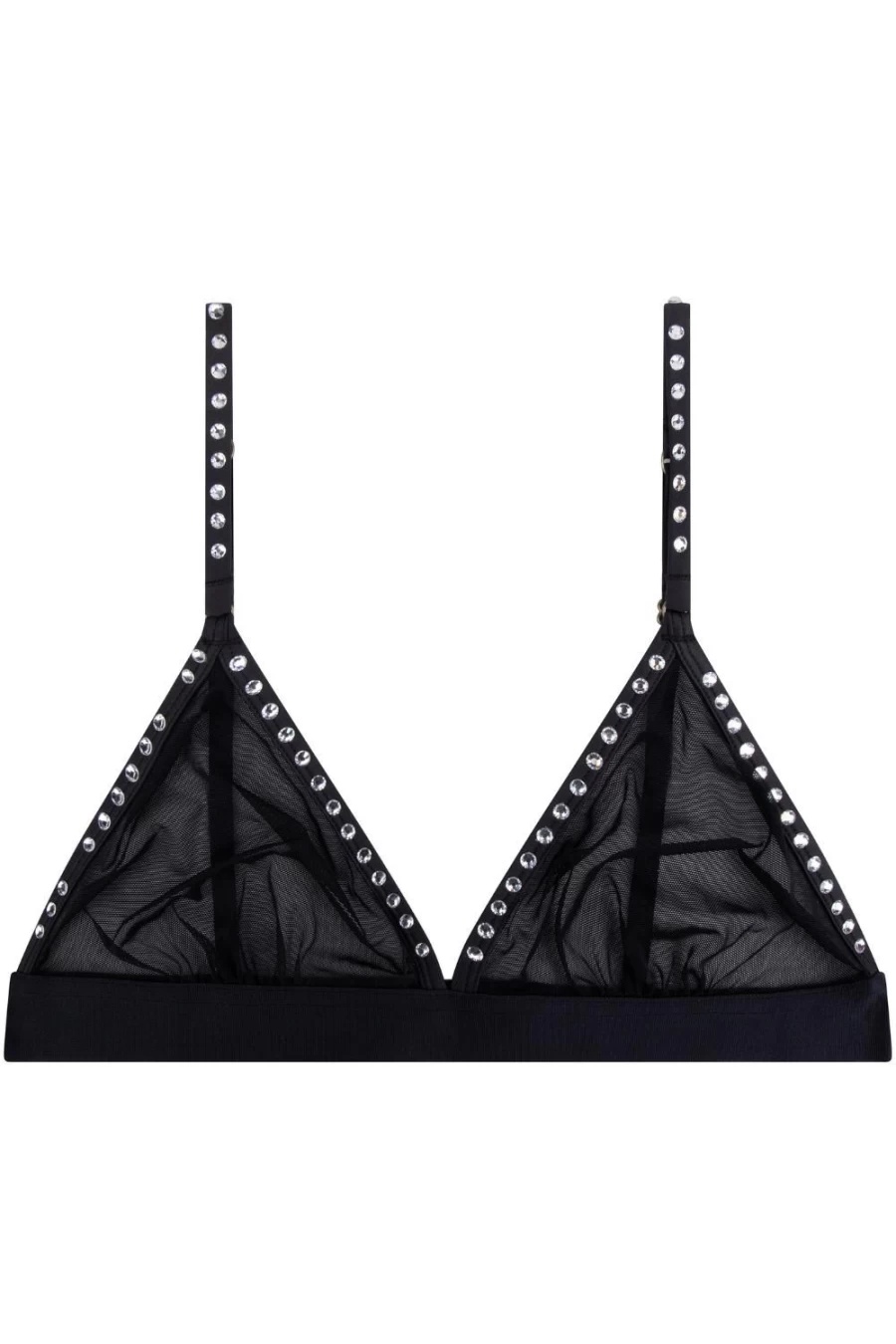 Love Stories Black Uma Unpadded Bralette - Comfortable Lace Bralette for Women