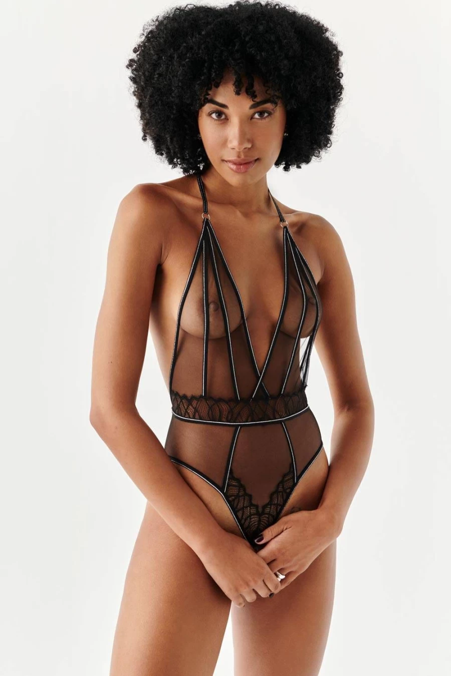 Bracli Black Manhattan Bodysuit - Sleek & Comfortable Women's Bodysuit