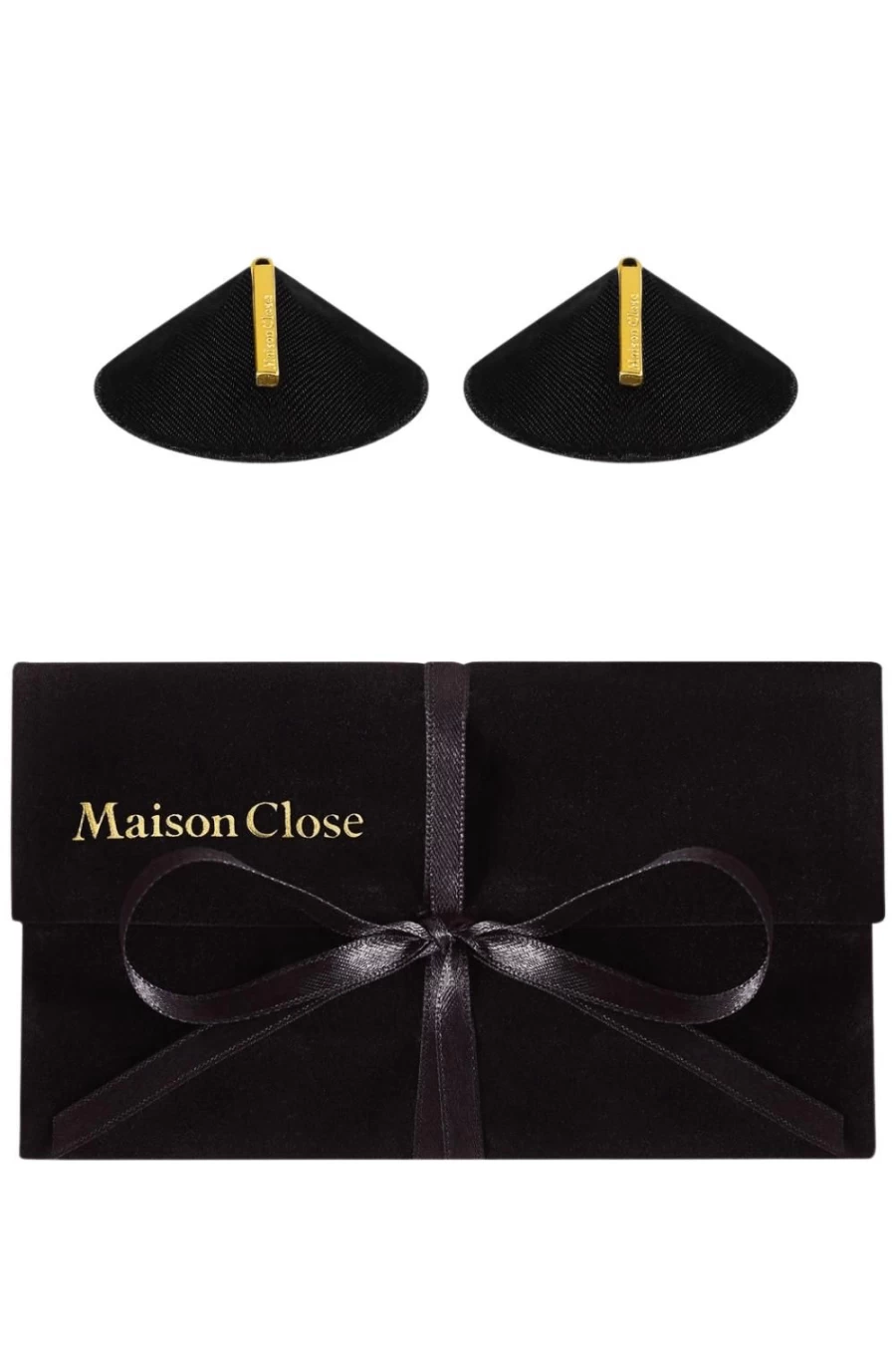 Maison Close Black Les Fetiches Nipple Covers - Invisible Adhesive Pasties for Women