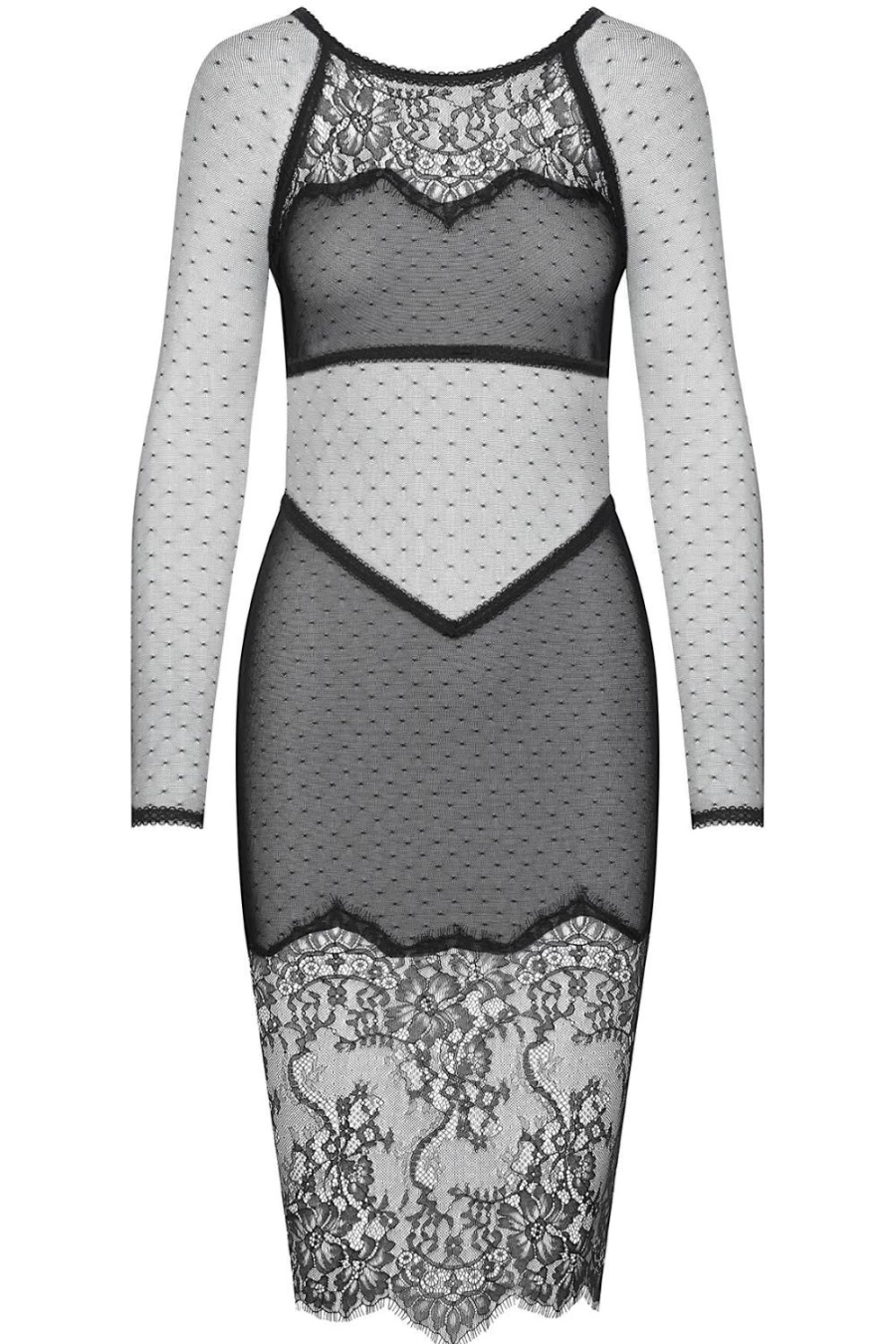 Maison Close Black Divine Naked Back Dress - Elegant Backless Evening Gown