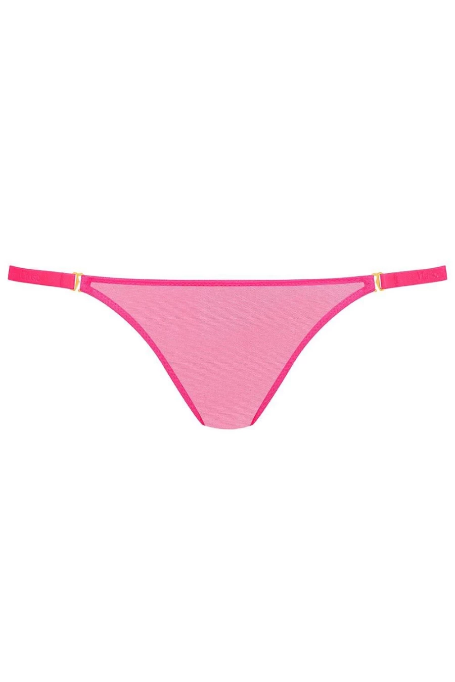 Maison Close Neon Pink Corps A Corps Mini Thong - Sensual Lingerie