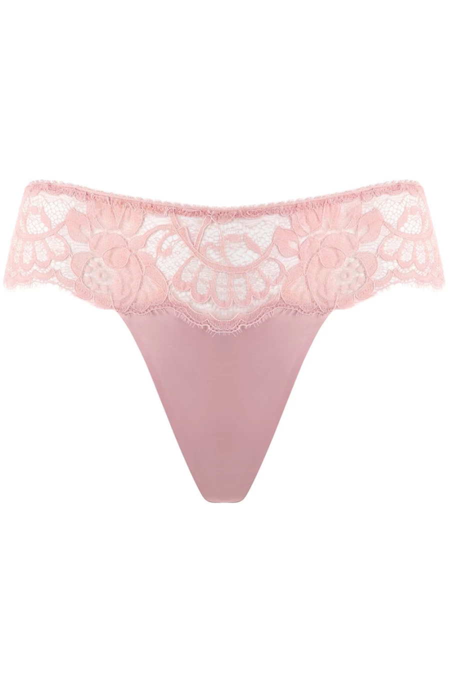 Prelude Women's Pink Marlene Thong - Soft Comfort Underwear