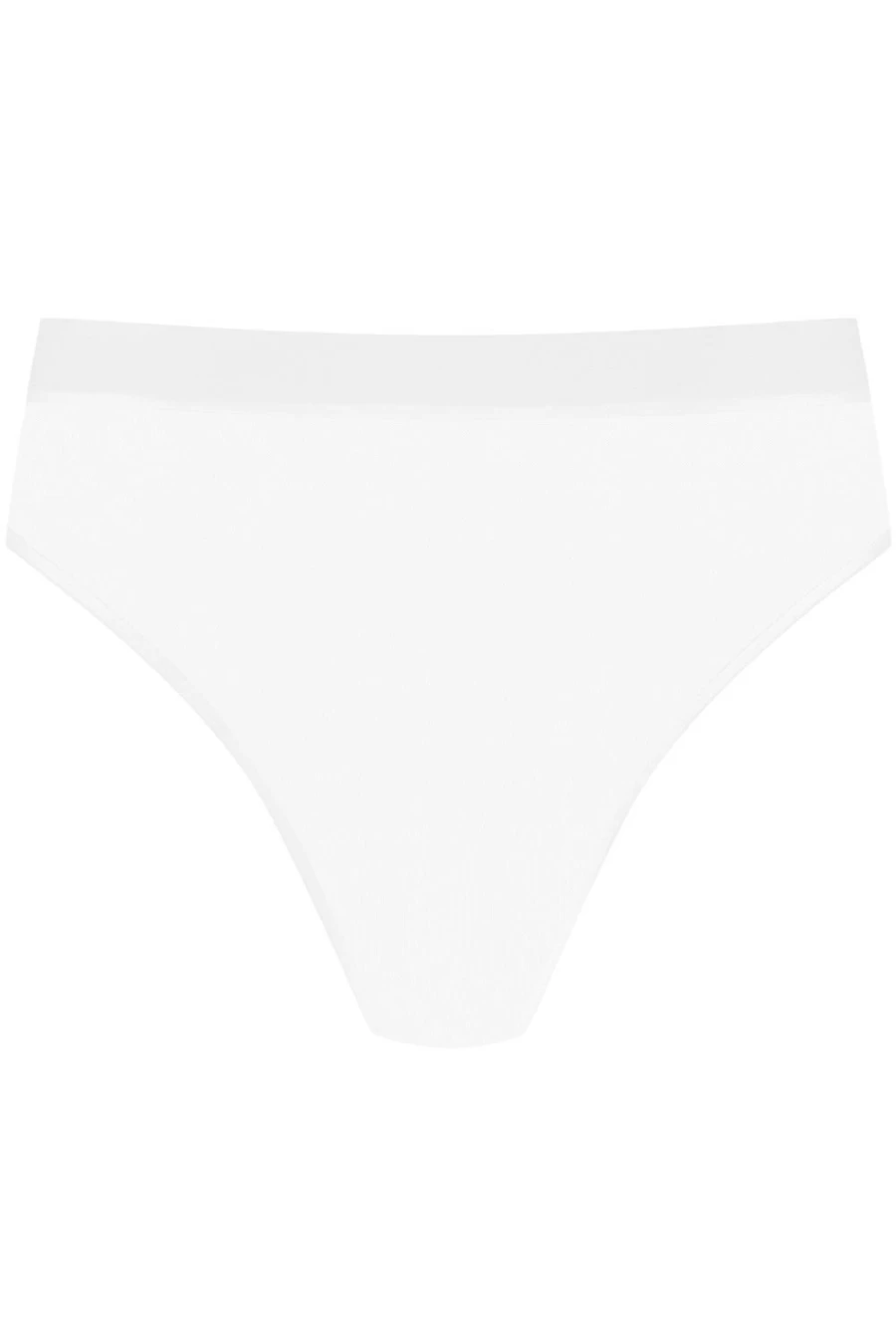 Maison Close White High Waist Thong - Corps A Corps Luxury Lingerie