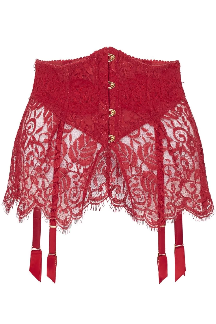 Agent Provocateur Red Lingerie Set - Kateryna Waspie Style