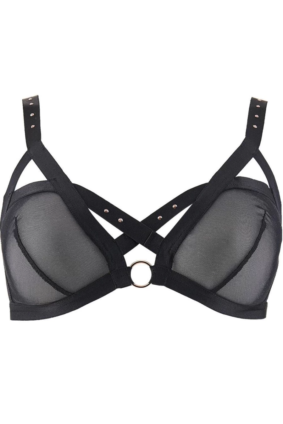 Aubade Black Wireless Triangle Bra - Boites A Desir Rencontre Anonyme Lingerie