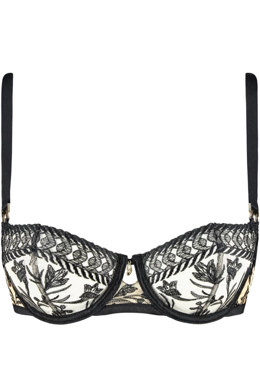 Aubade Mystere Magnetic Spell Half Cup Bra - Sexy Lingerie with Supportive Push-Up Design