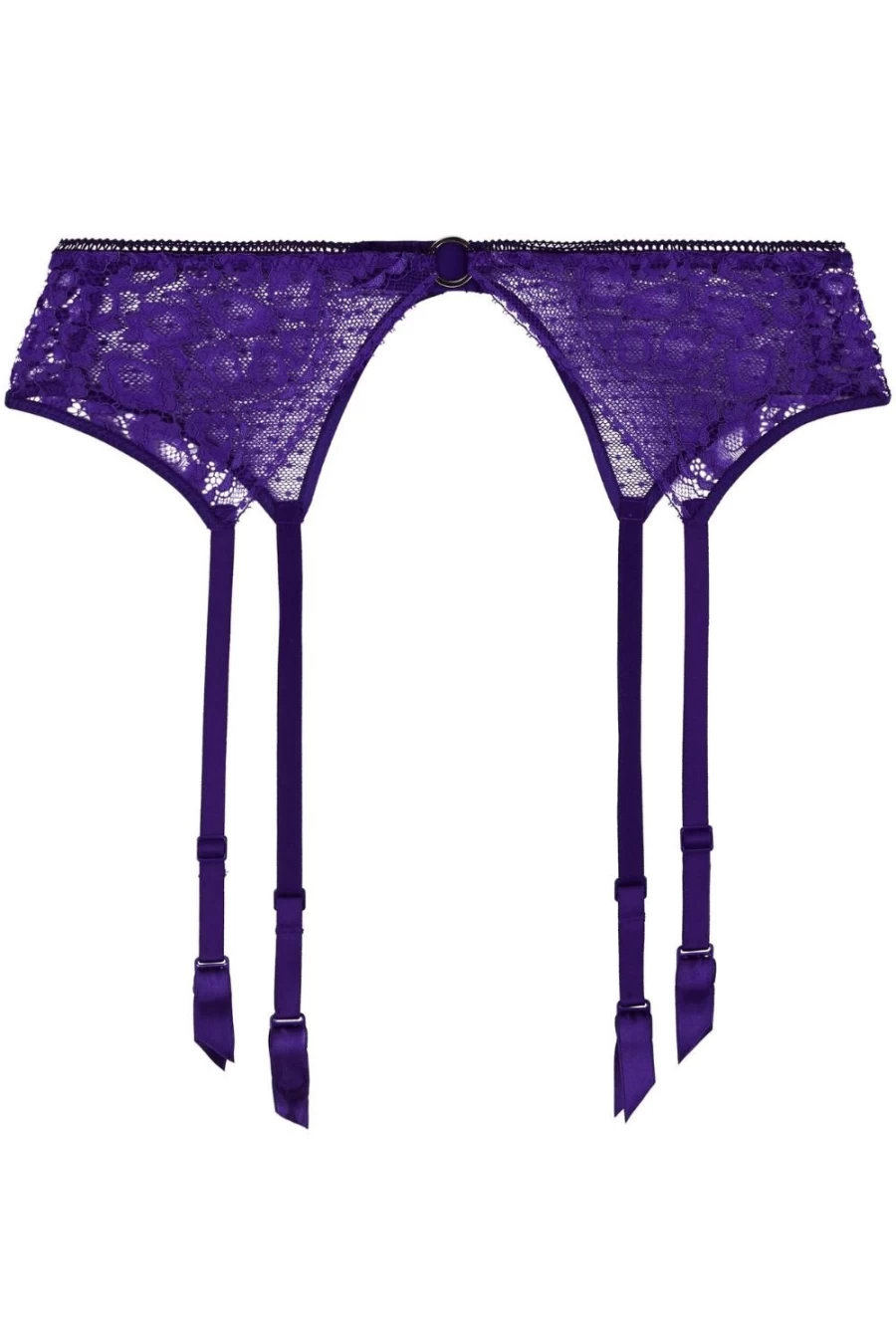 Aubade Ultraviolet Illusion Fauve Suspender Lingerie