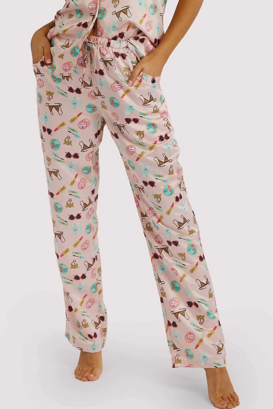 Playful Promises Bodil Jane Girls Best Friend Multi Color Pyjama Pants for Women