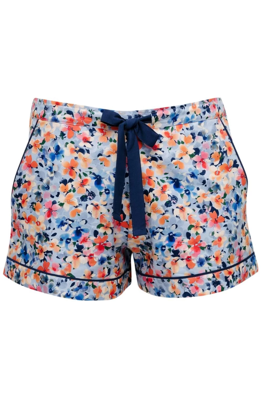 Cyberjammies Women's Light Blue Mix Bea Ditsy Floral Print Summer Shorts